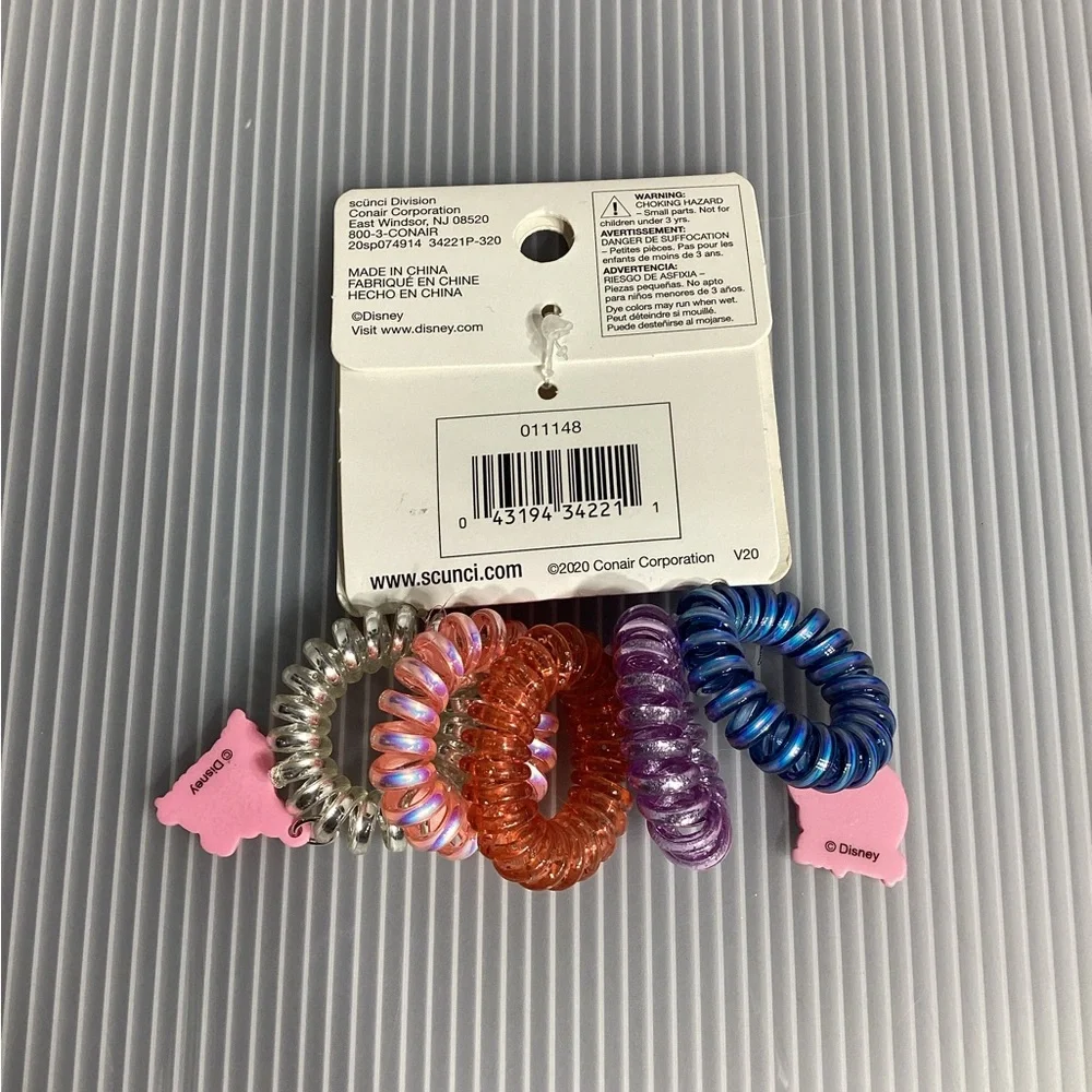 Scunci Disney Princess 5 Piece Spirals